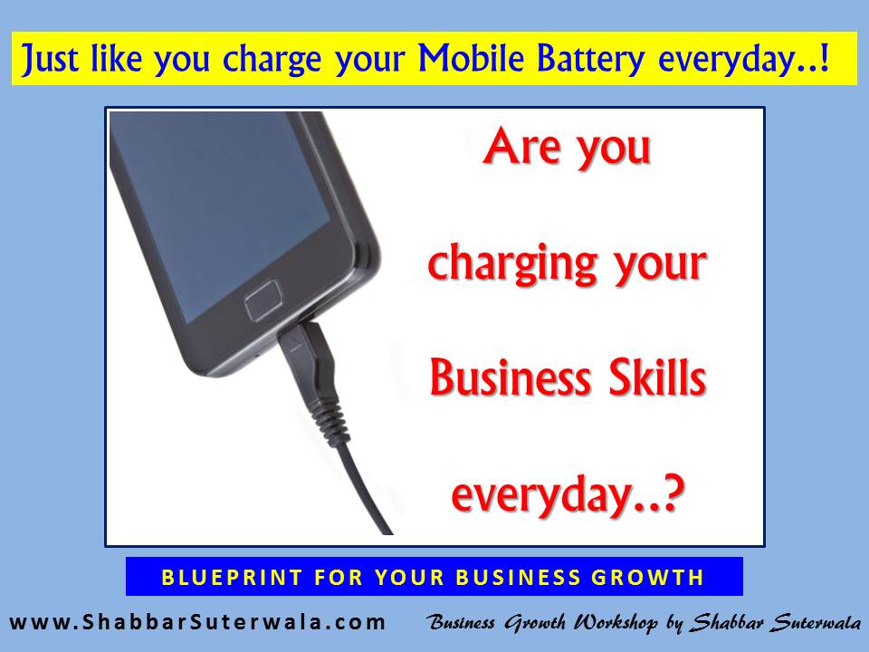 Charging your Business Skills Everyday