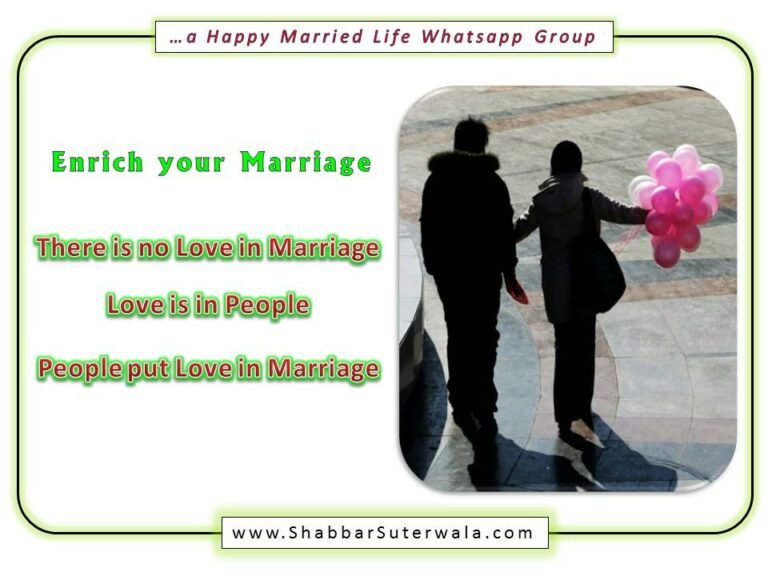 Love in Marriage