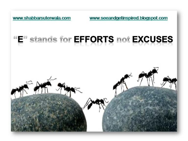 e-for-efforts