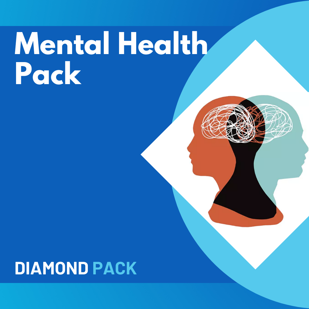 Mental-Health Pack- RFeady made soft skills training materials ppt