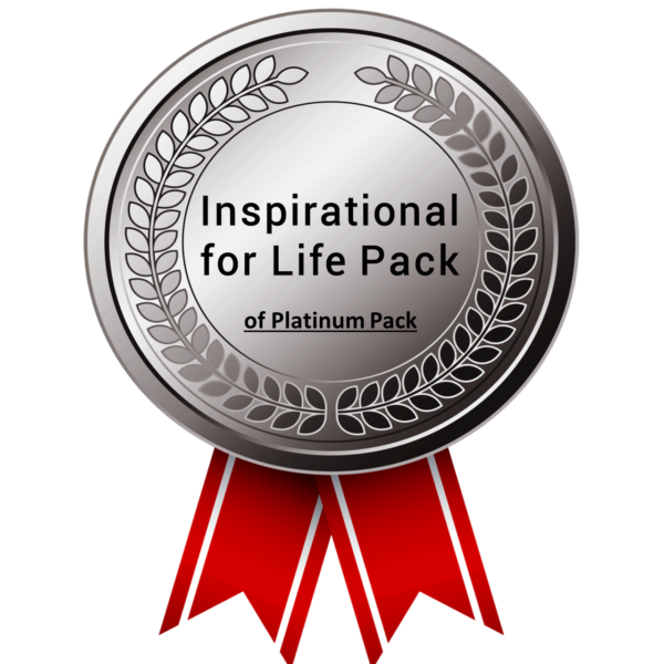 Inspirational for life Pack - Platinum Pack - Ready made soft skills training ppt