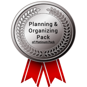 Pack26 – Planning and Organizing Pack
