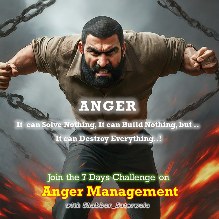 7 Days Challenge on anger Management